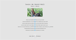 Desktop Screenshot of louisdesaintgall.ch
